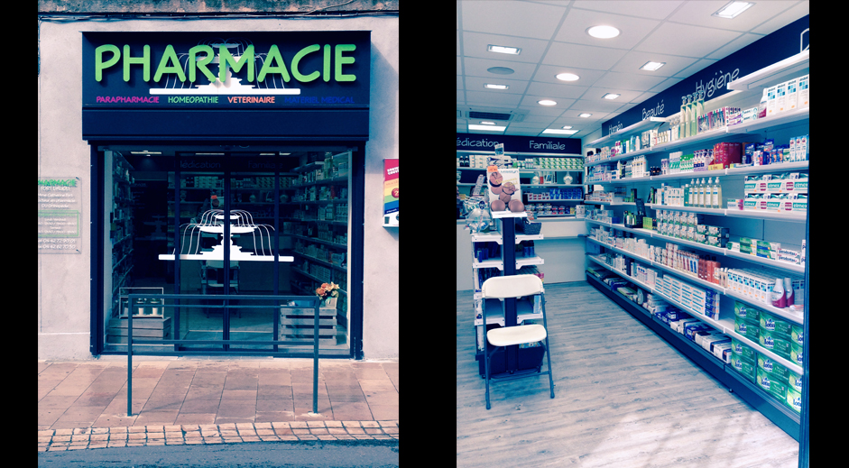 Pharmacie St Zacharie – 55m2