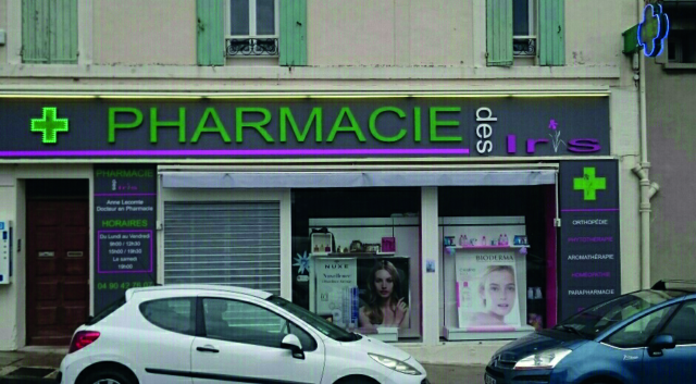 Pharmacie des Iris - Enseigne 2